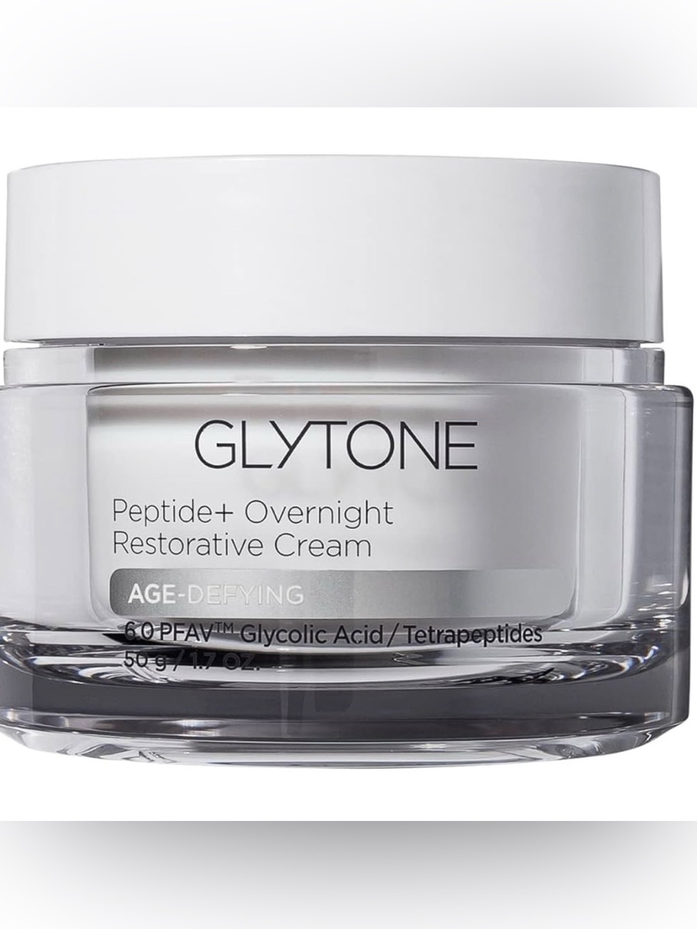 Glytone Peptide+ Overnight Restorative Cream 1.7 oz
